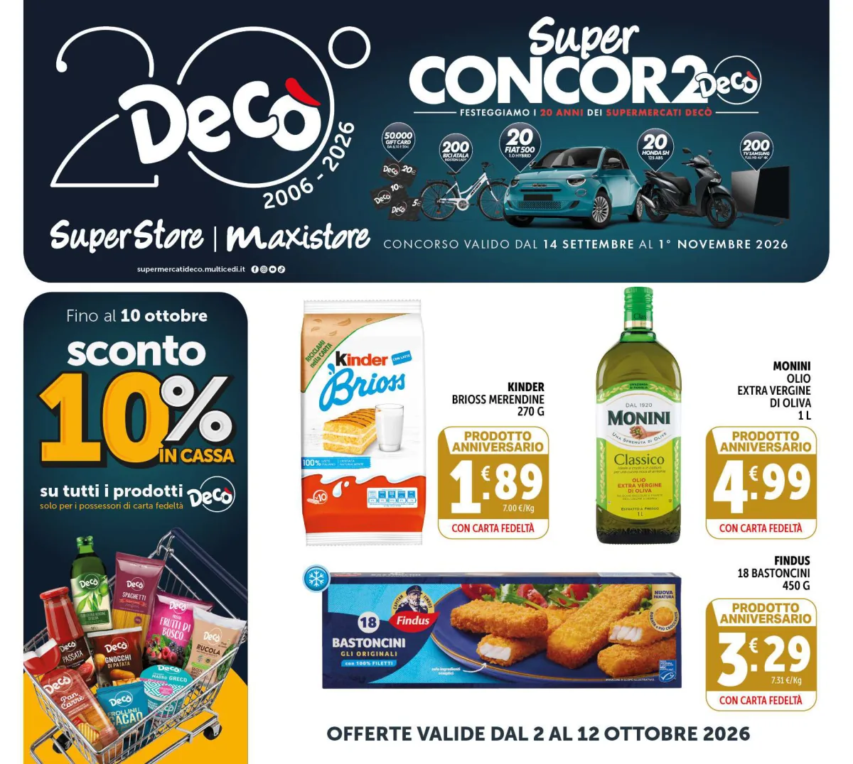 Volantino maxistore deco