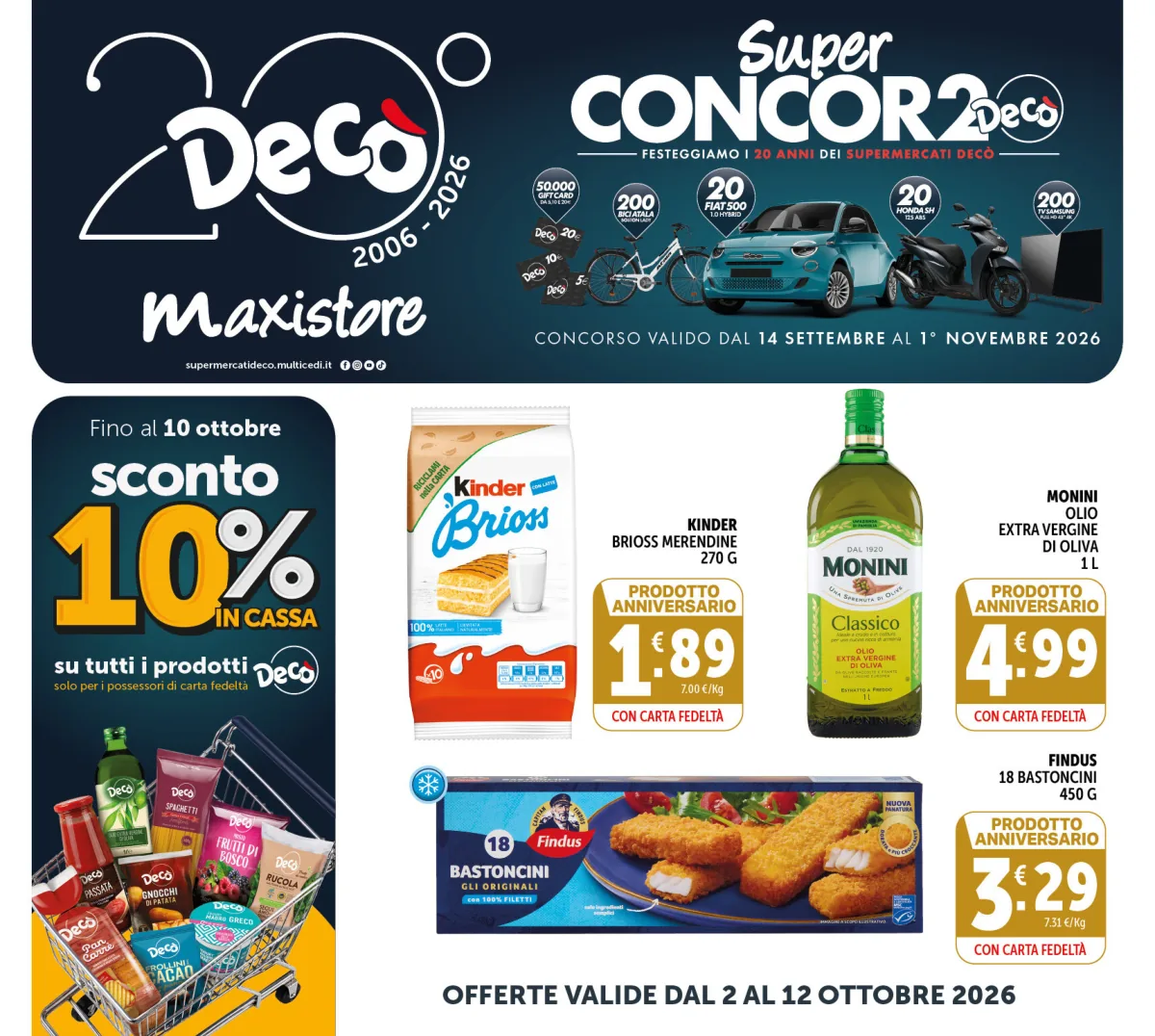 Volantino maxistore deco