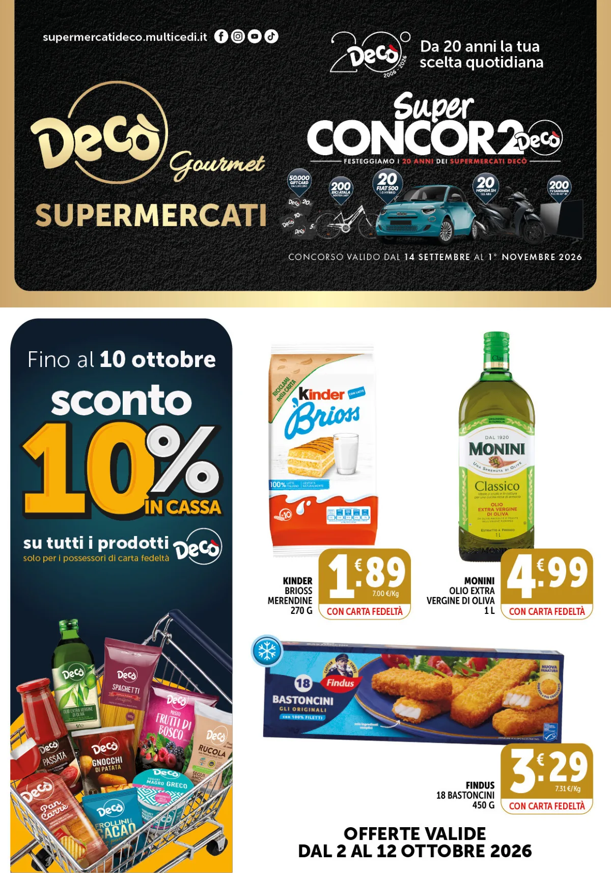 Volantino maxistore deco