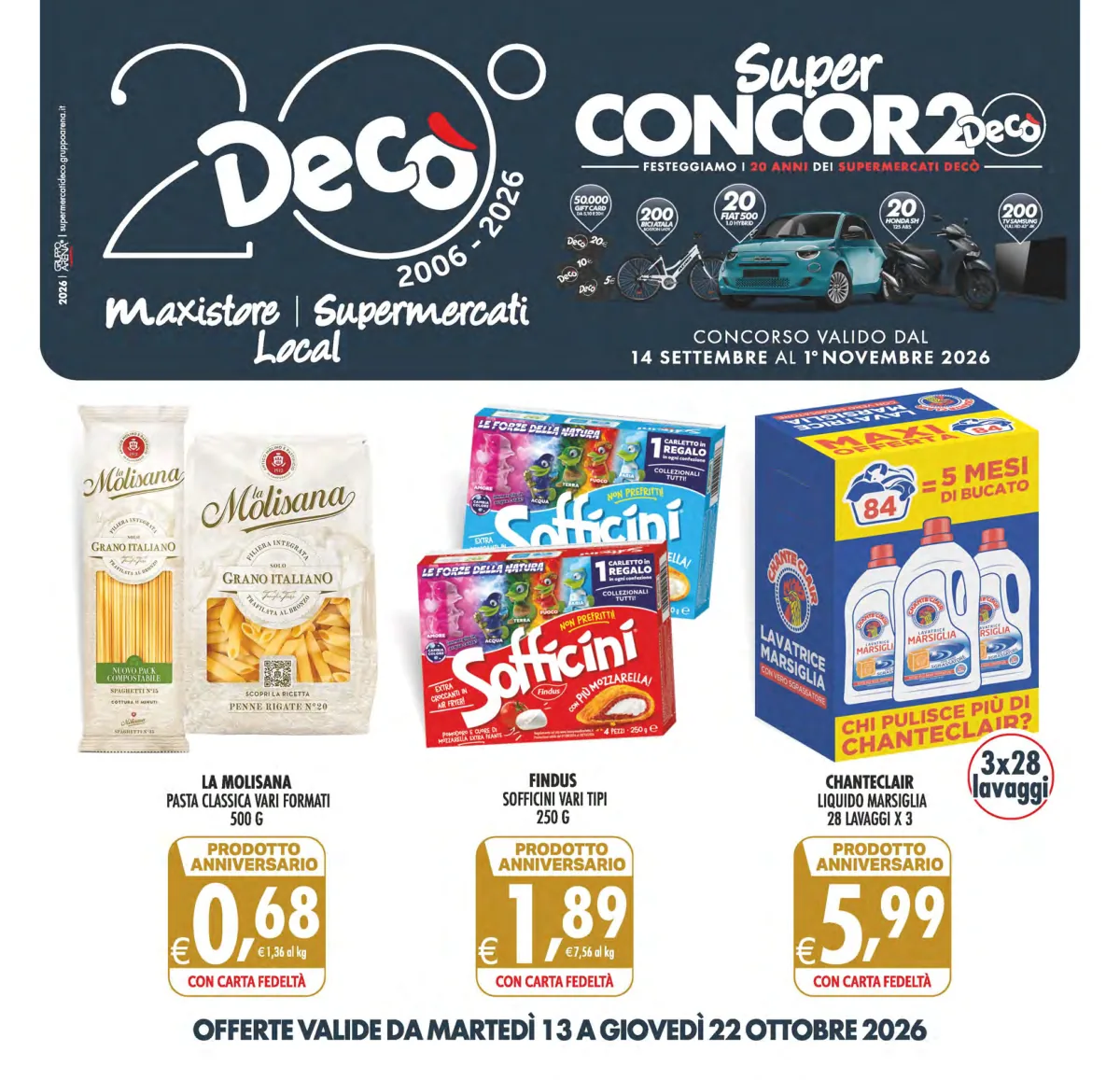 Volantino maxistore deco