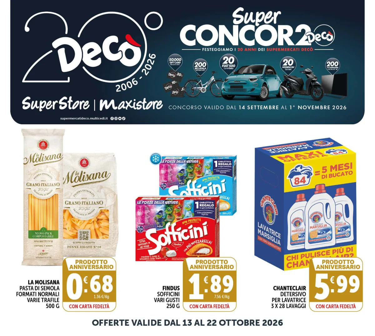 Volantino maxistore deco