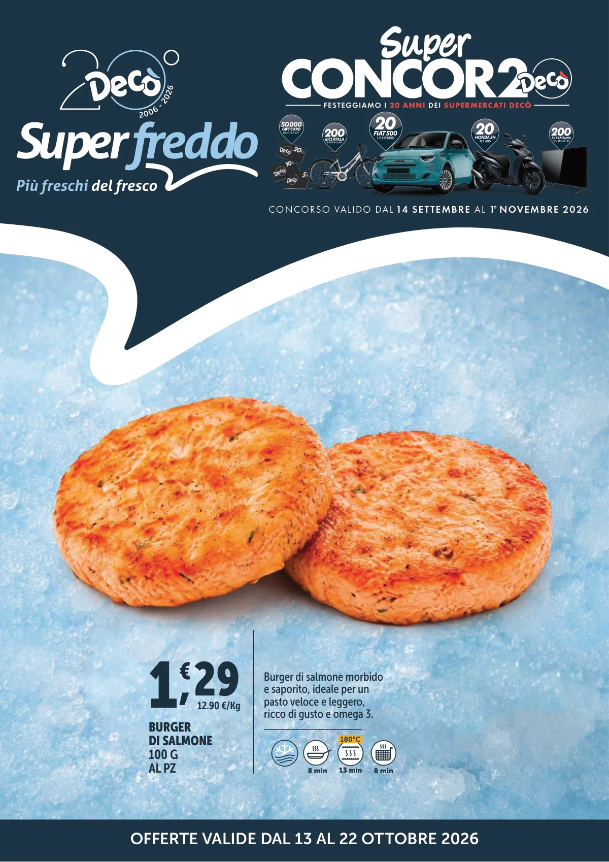 Volantino superfreddo deco