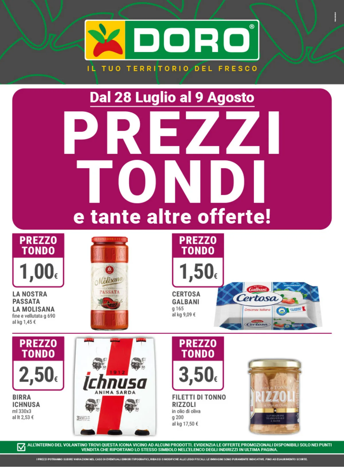 Volantino doro offerte Genova