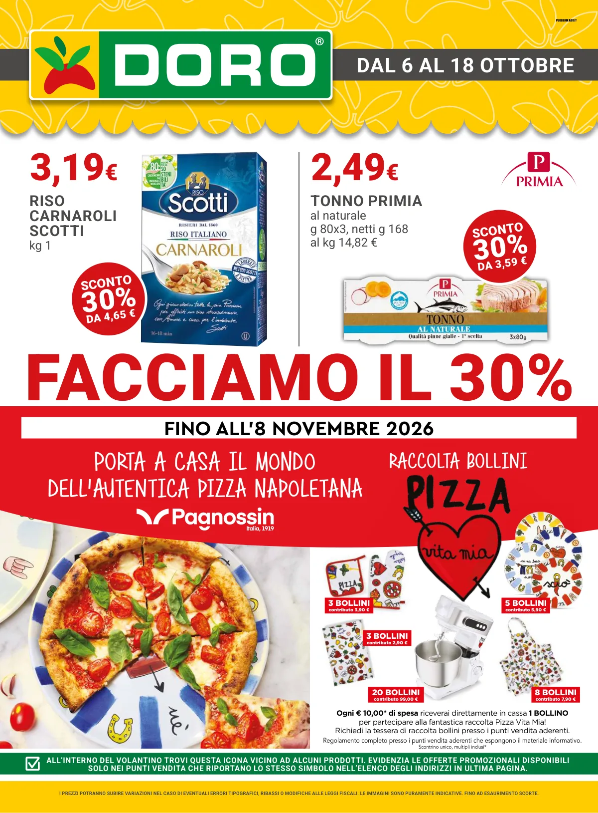 Volantino doro