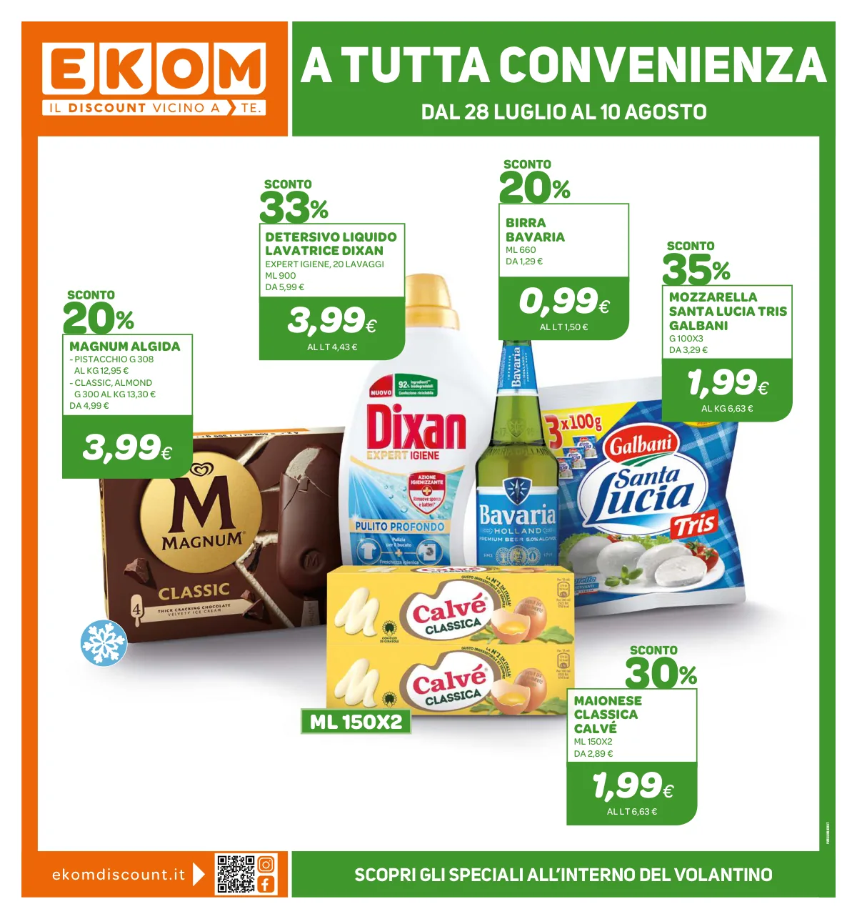 Volantino Ekom a GENOVA