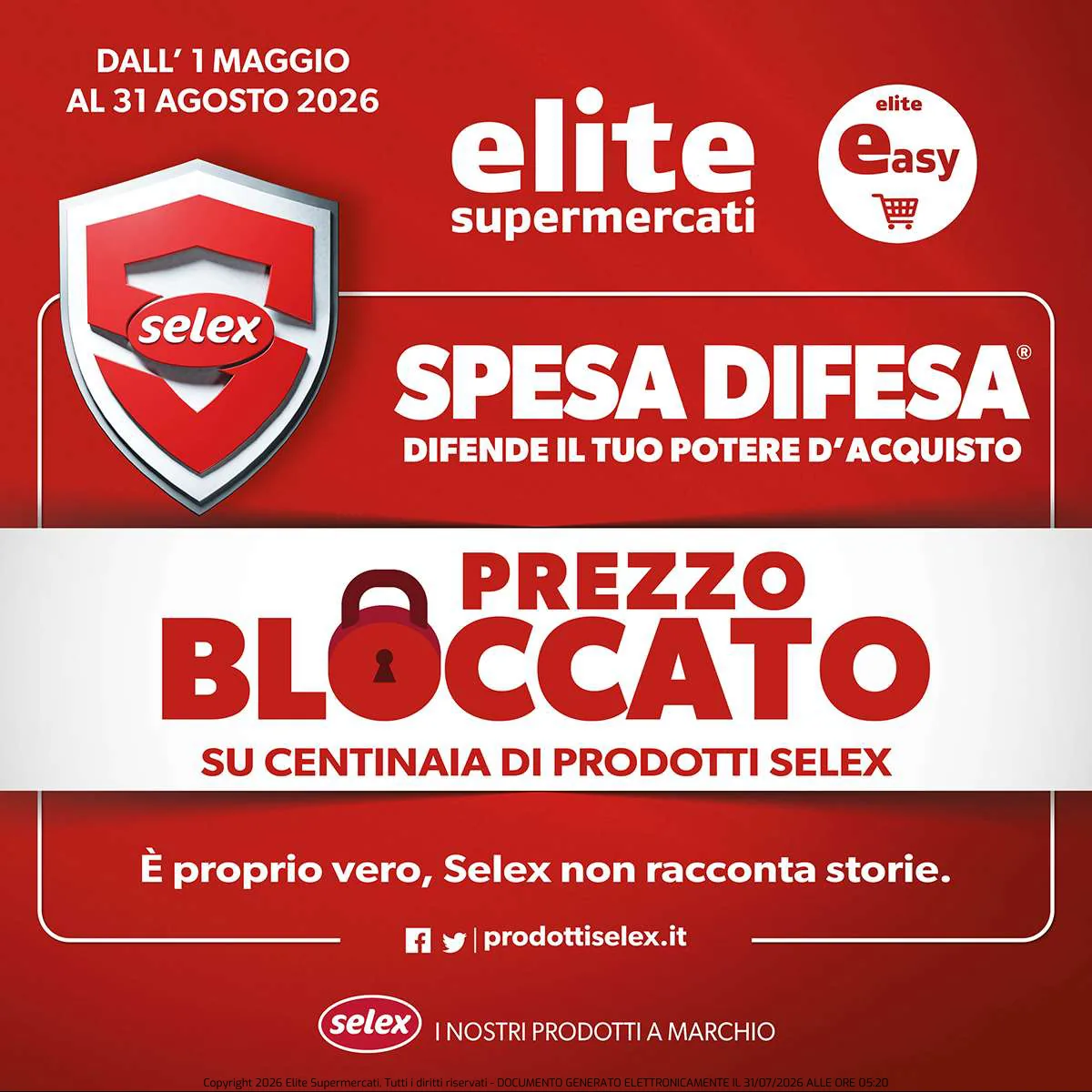 Volantino elite offerte Roma