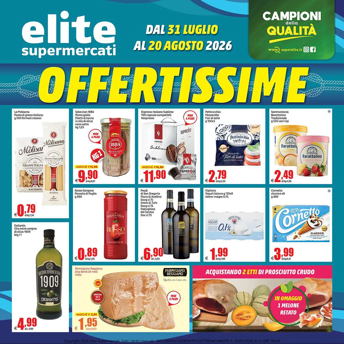 Volantino elite a Nettuno