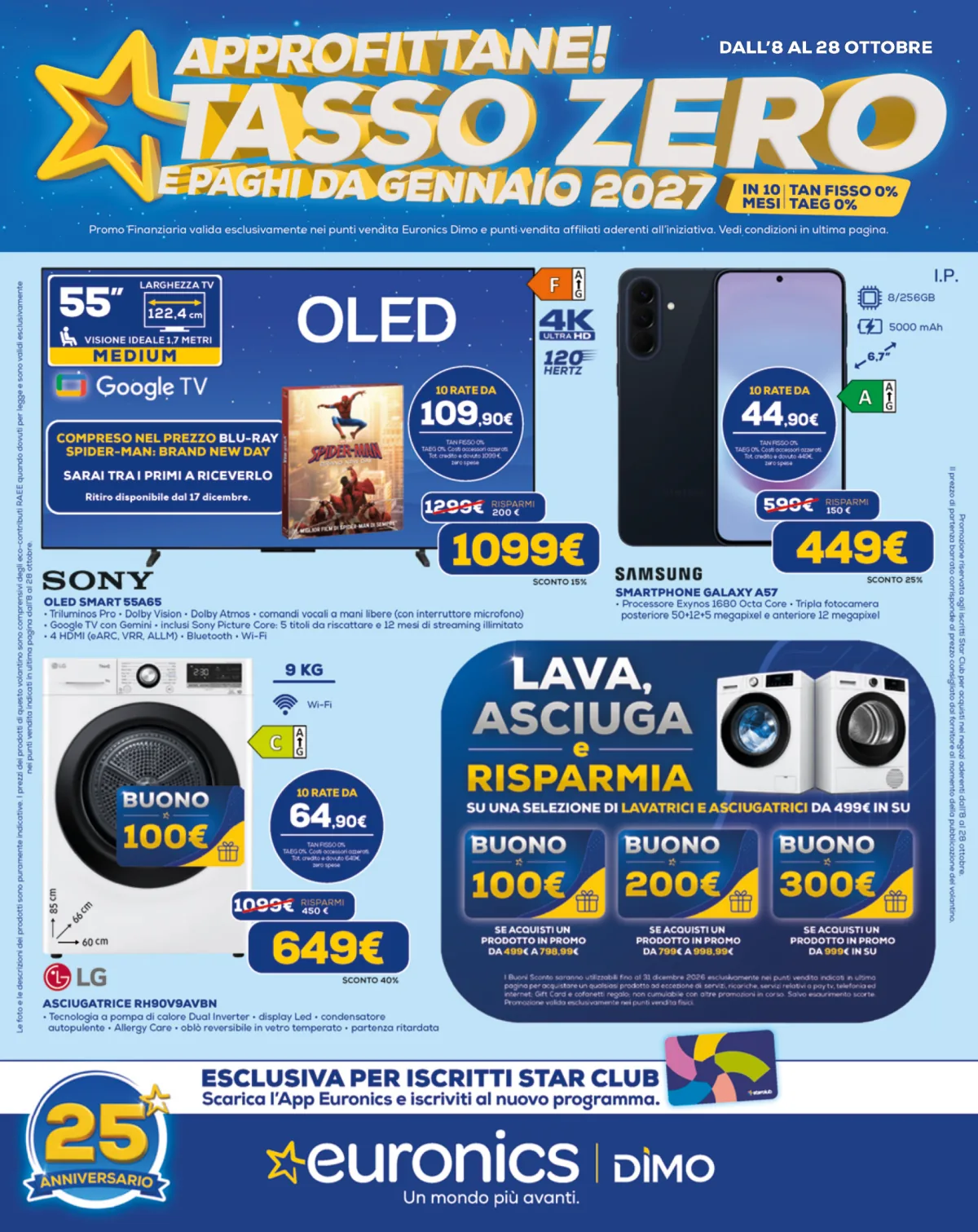 Copertina volantino Euronics
