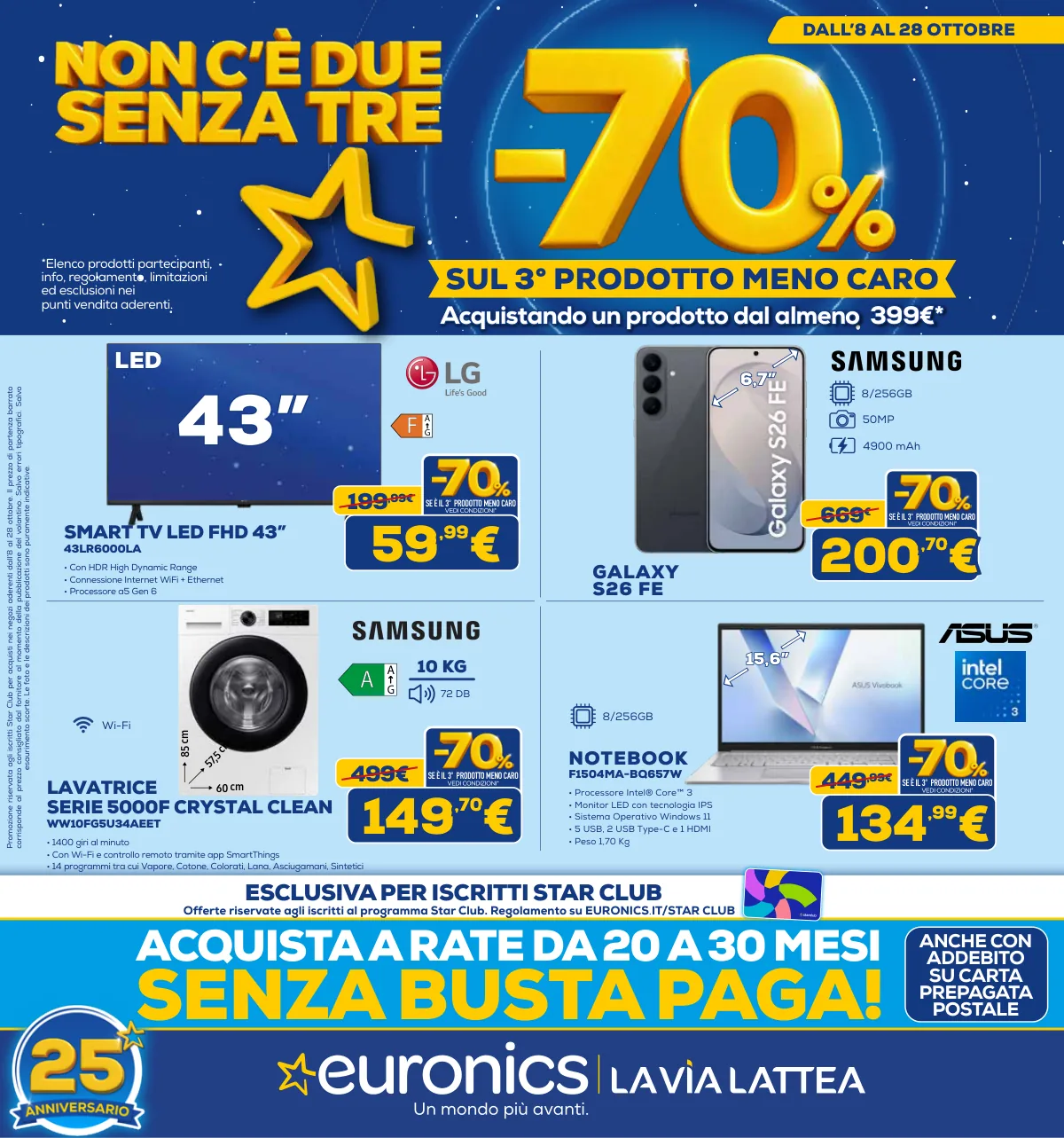 Copertina volantino Euronics