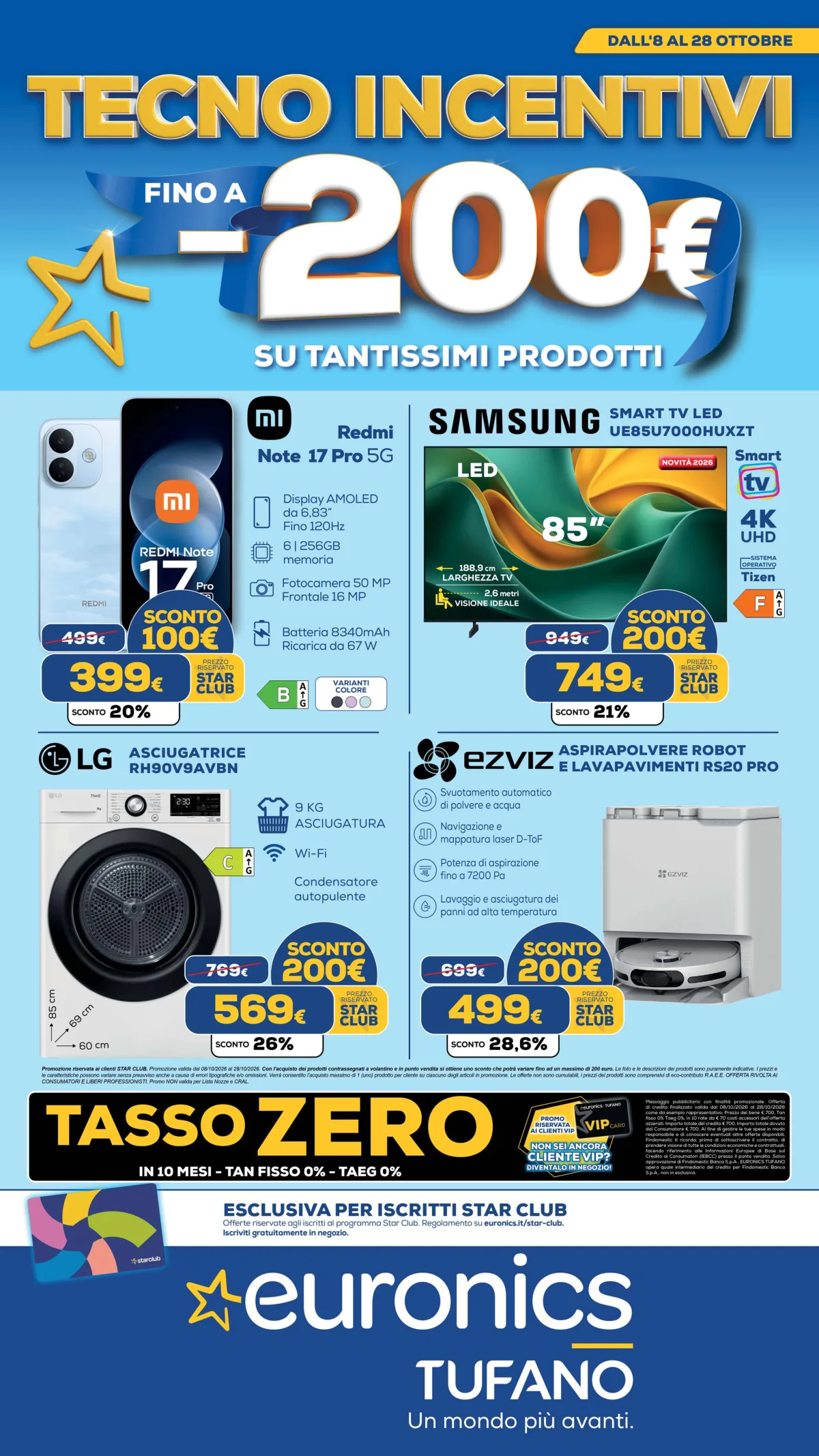 Copertina del volantino Euronics
