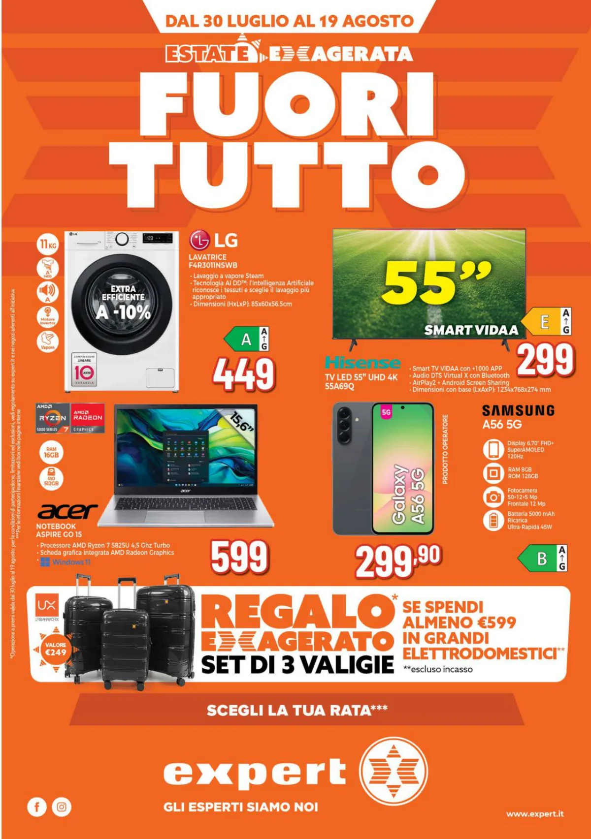 Volantino Expert a Cosenza
