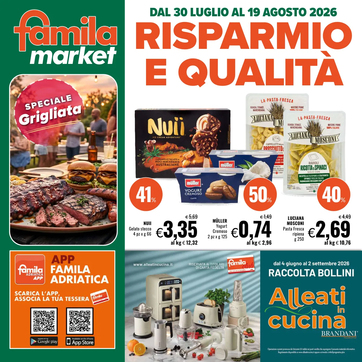 Volantino famila a Savignano