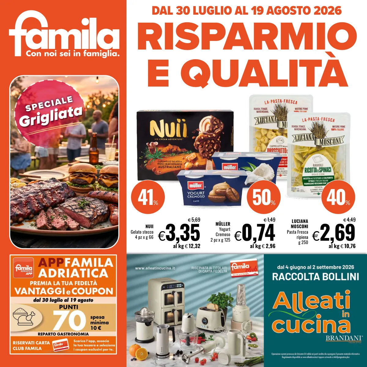 Volantino famila a Forlì