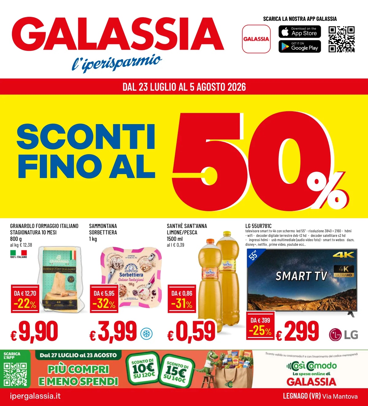 Volantino Galassia