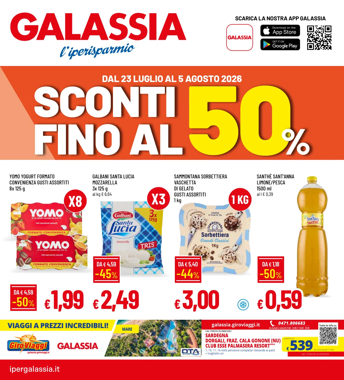 Volantino Galassia offerte Piacenza
