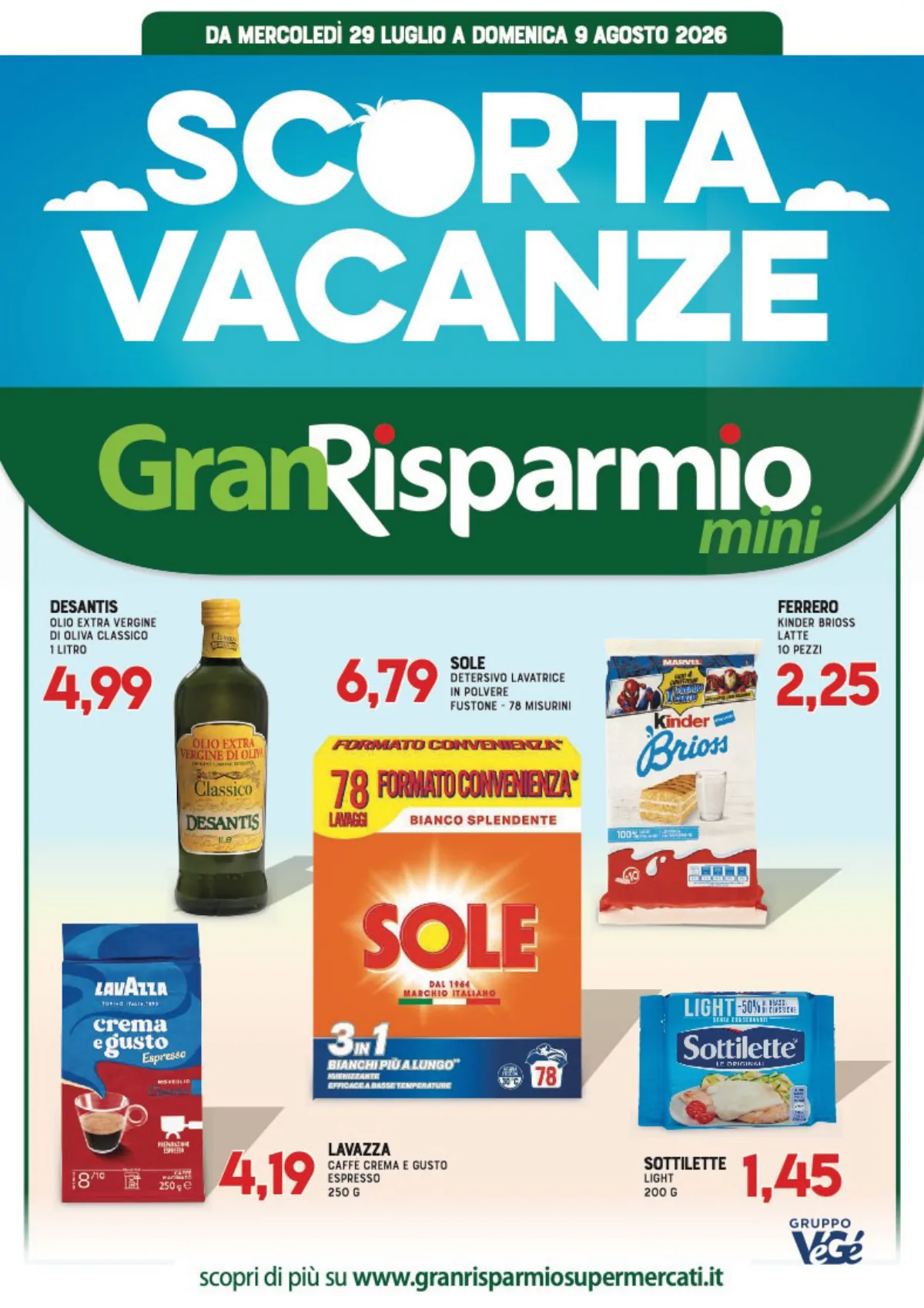 Volantino gran-risparmio a CAMPANA