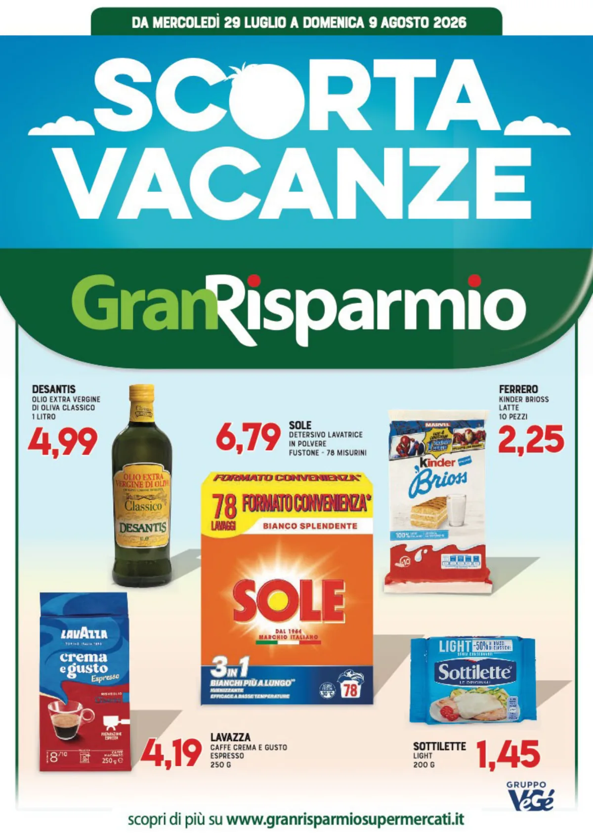 Volantino gran-risparmio a DIPIGNANO