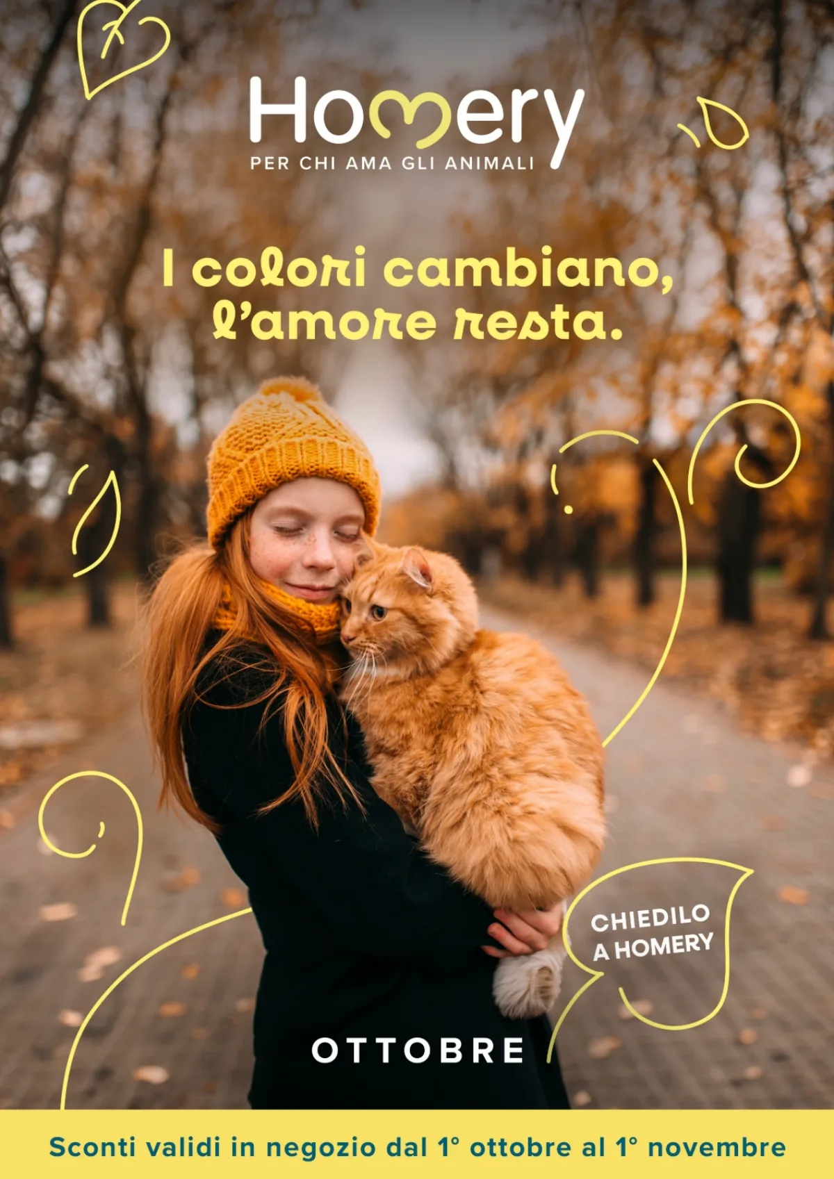 Copertina volantino homery