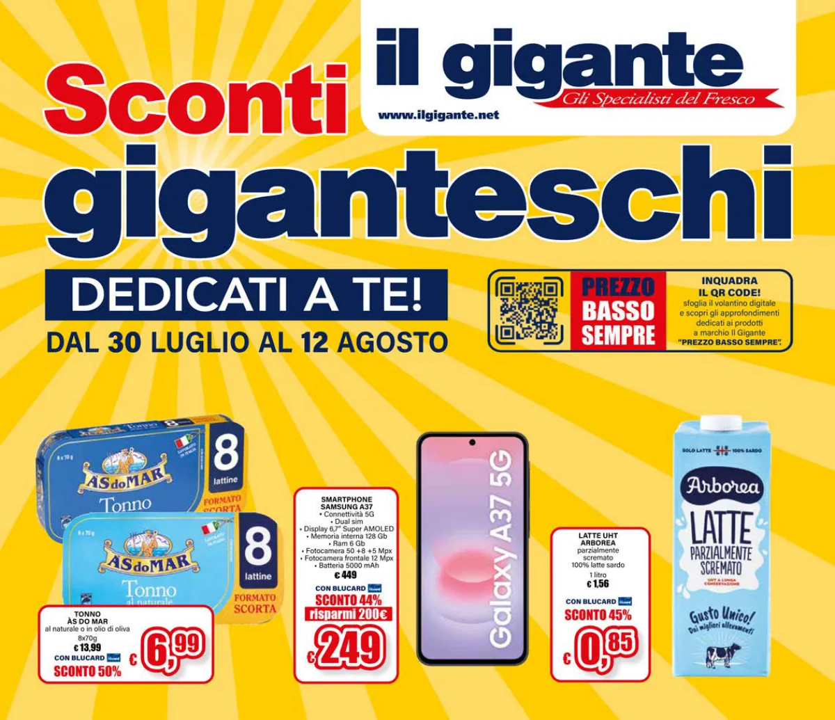 Volantino il gigante a Albino