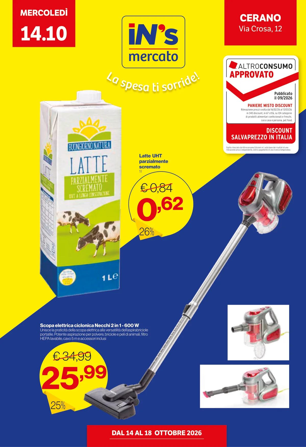 Copertina volantino INS