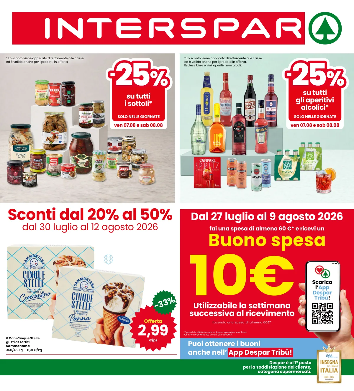 Volantino interspar a Adria
