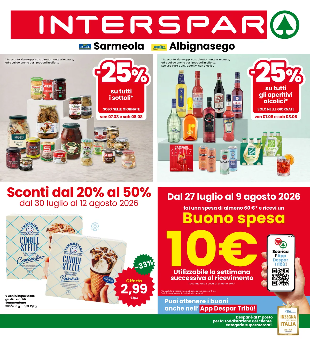 Volantino interspar a Albignasego
