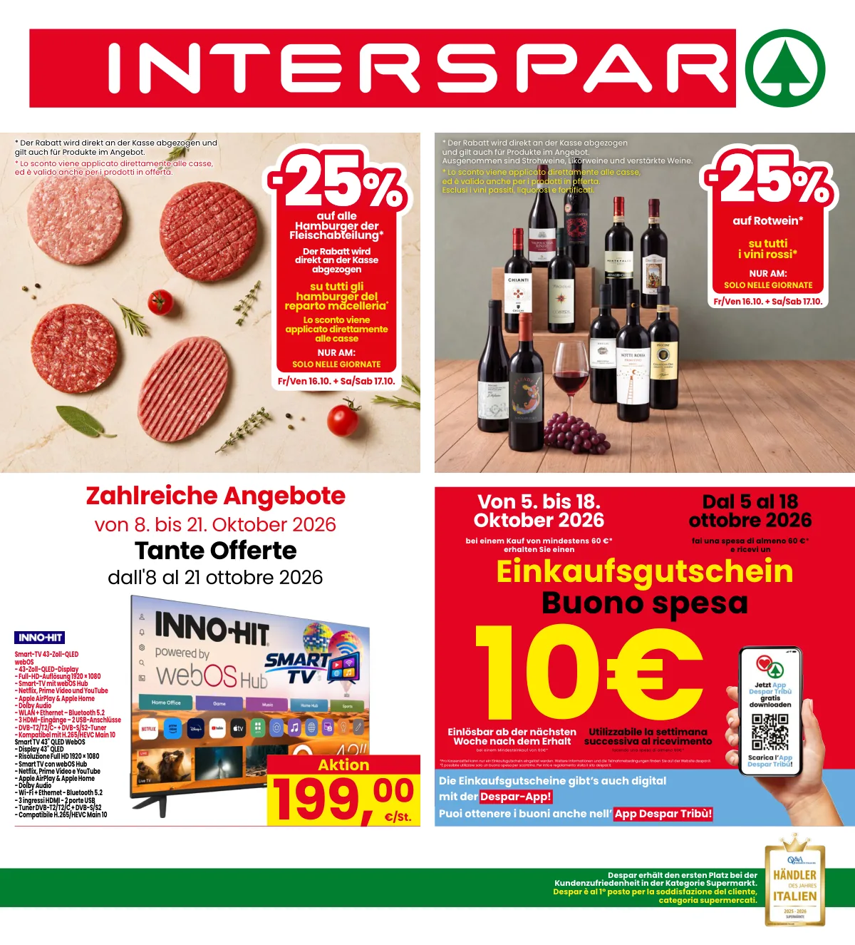 Volantino interspar