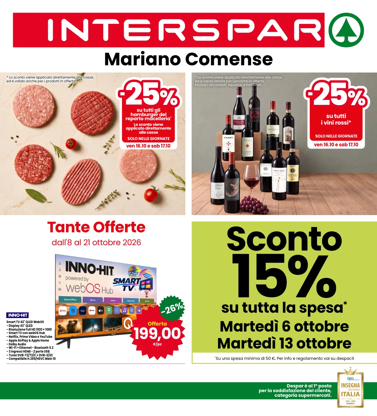 Volantino interspar