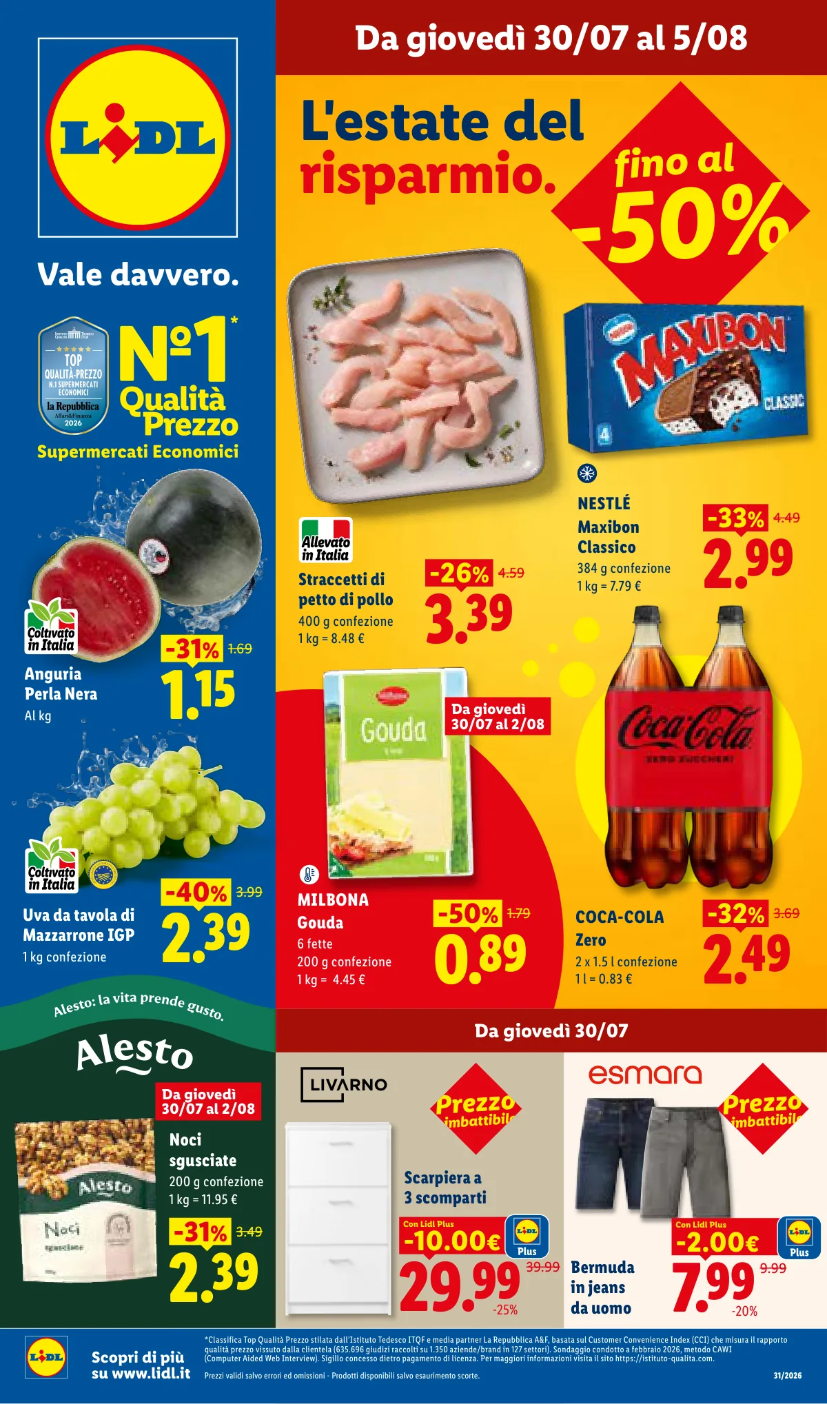 Volantino lidl a Milano