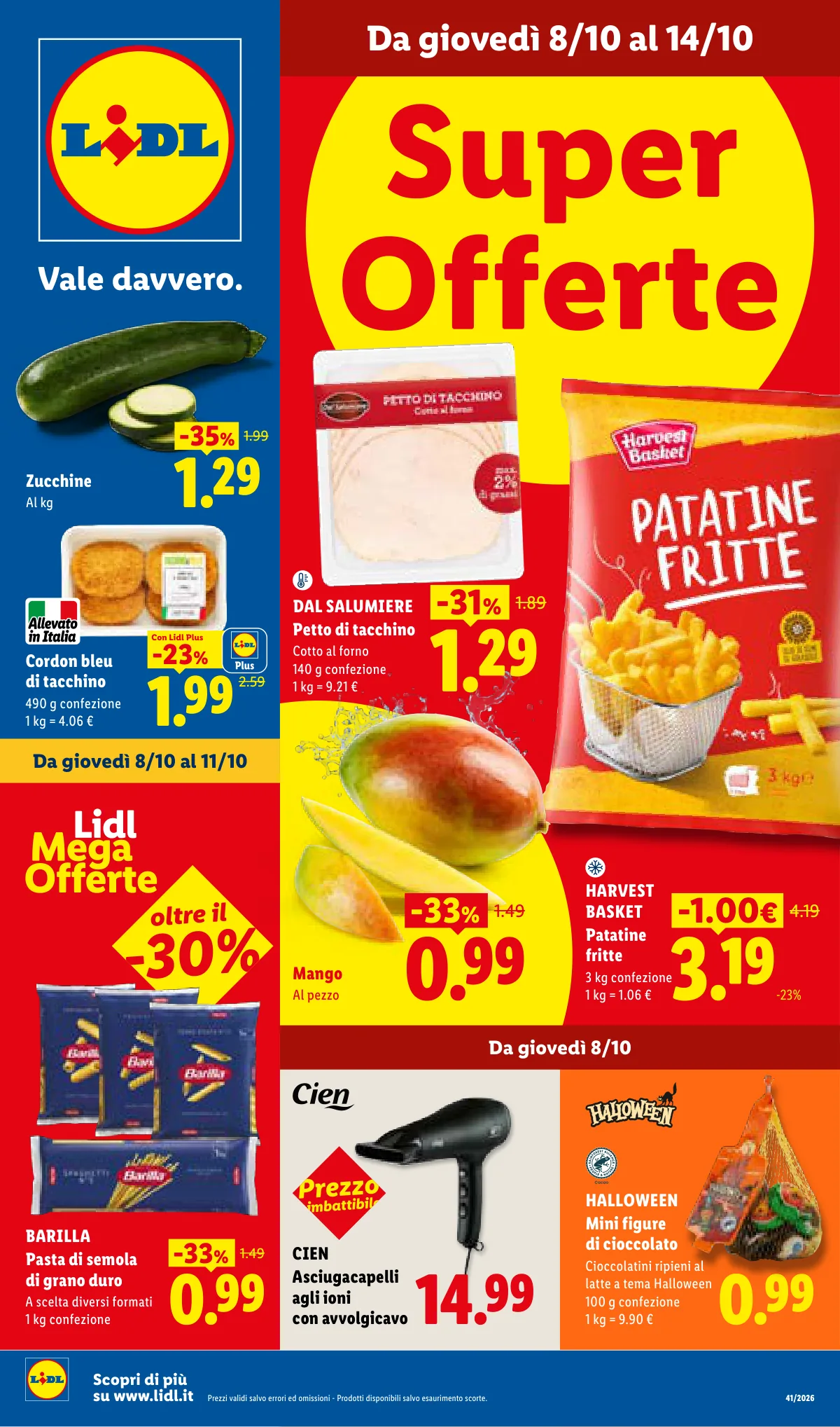Copertina volantino lidl