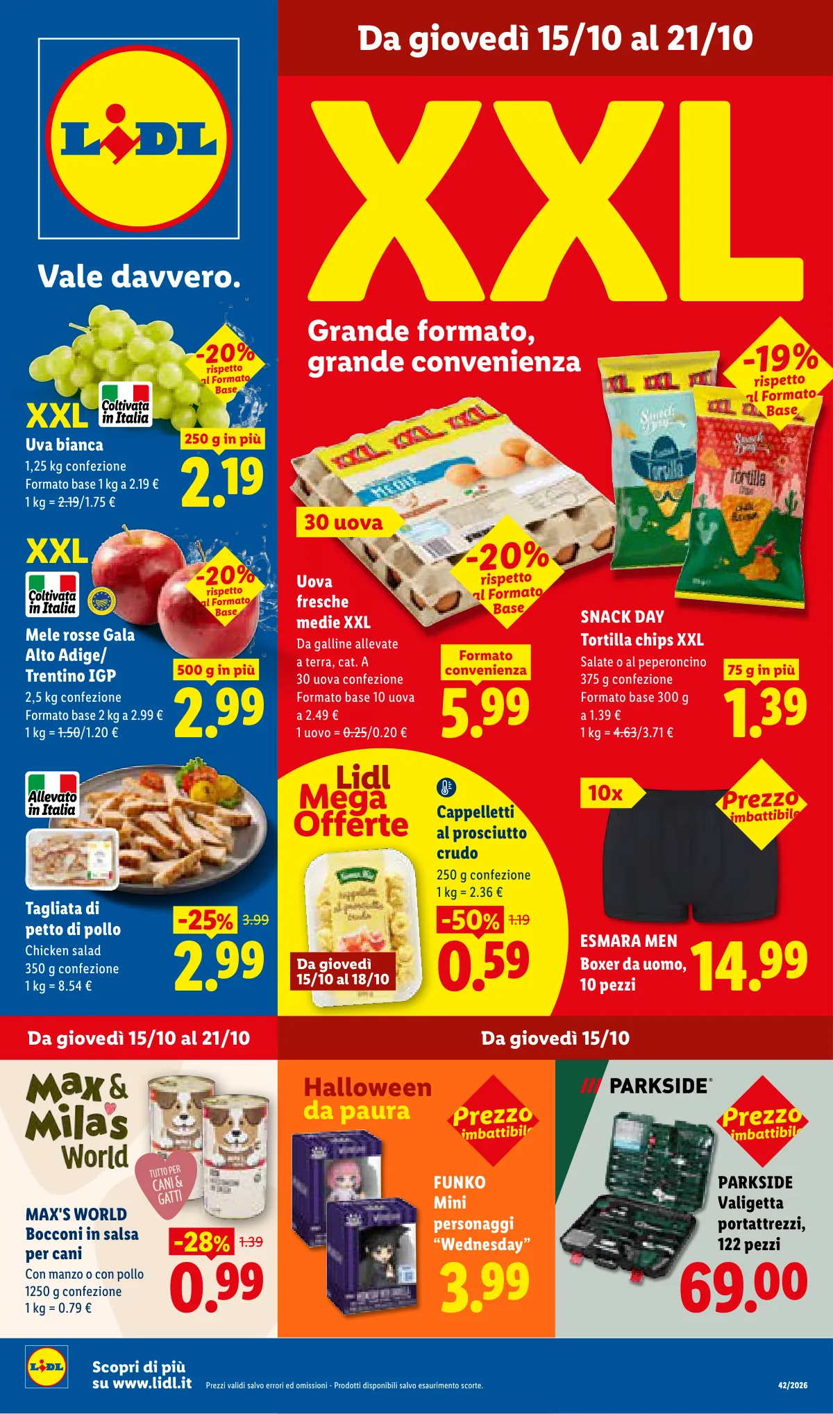 Copertina volantino lidl