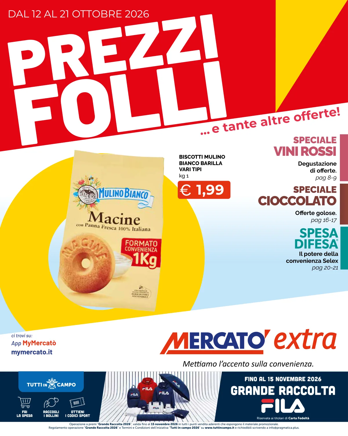 Volantino Mercatò Extra