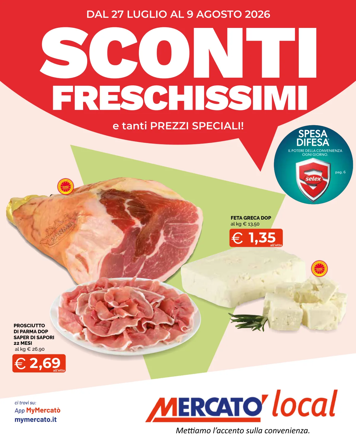 Volantino mercato a ANDORA