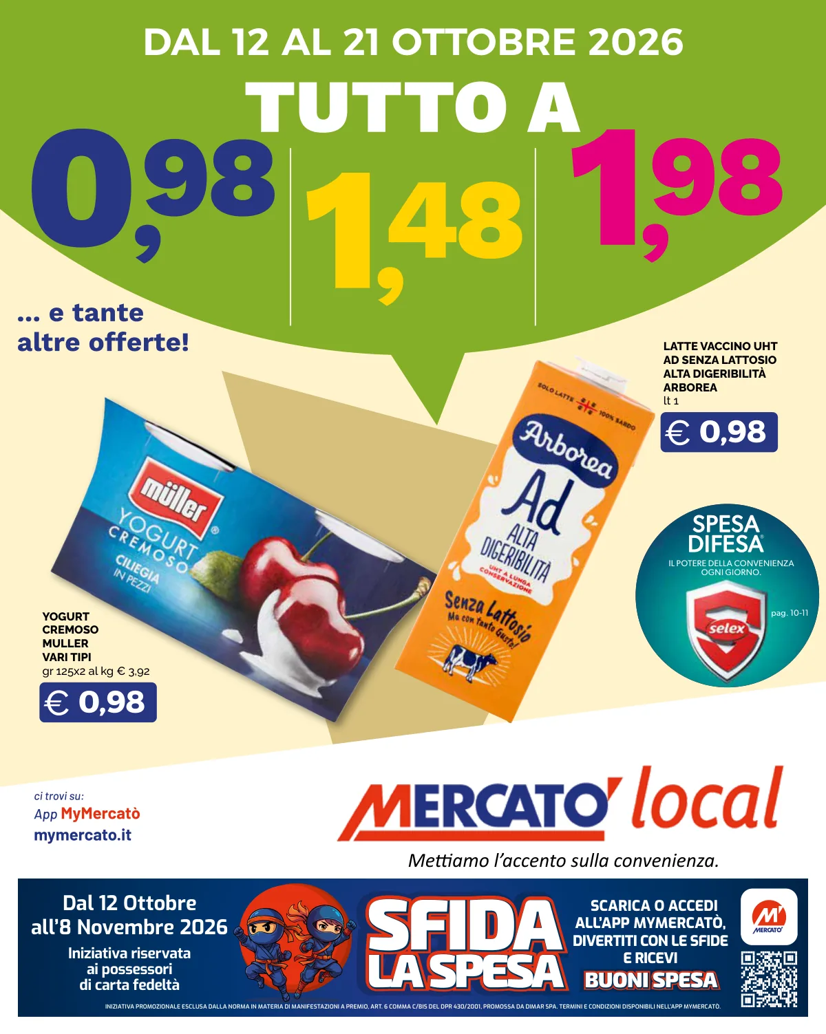 Volantino Mercatò Local