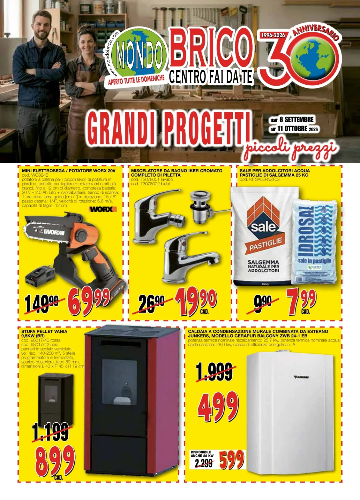 Copertina volantino arcaplanet