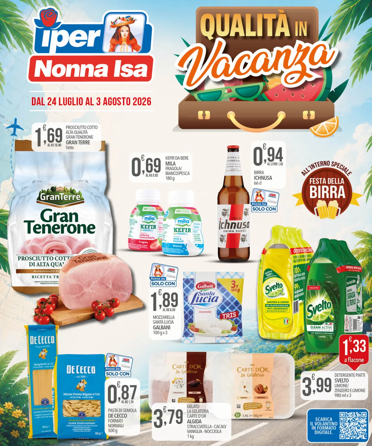 Volantino Nonna Isa a TORTOLÌ