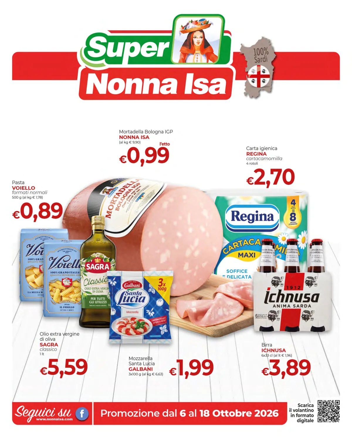 Volantino Nonna Isa