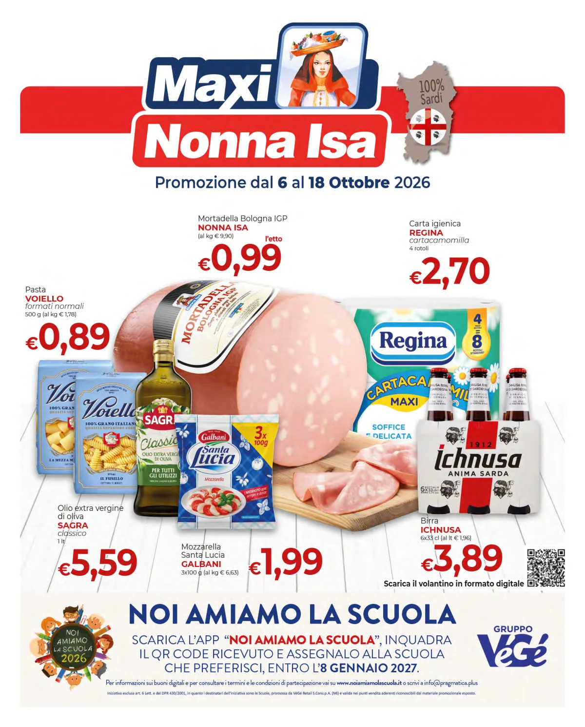 Volantino Nonna Isa