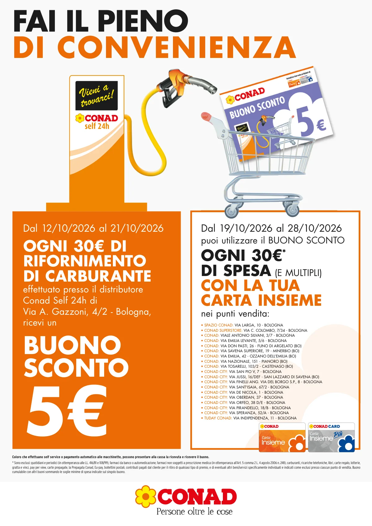 Copertina volantino Tuday Conad