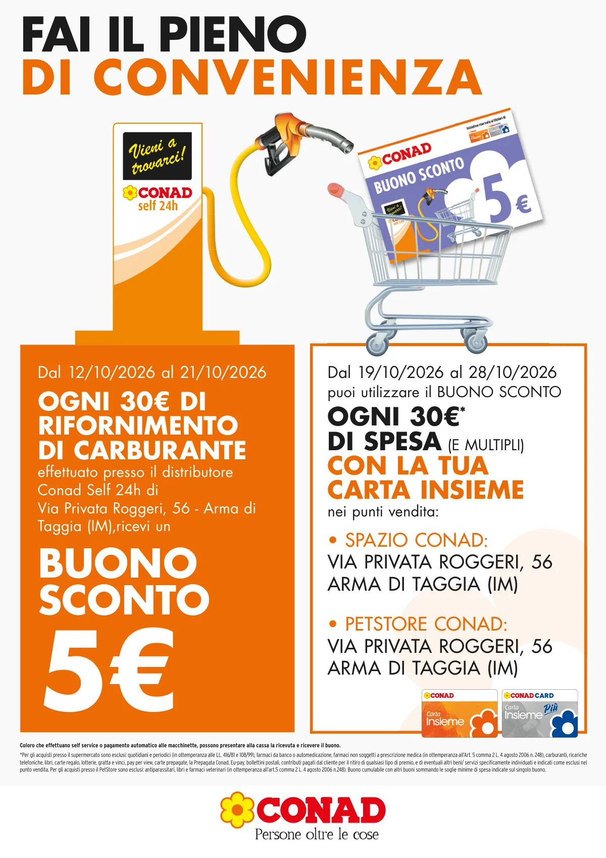 Copertina volantino Conad Self 24h