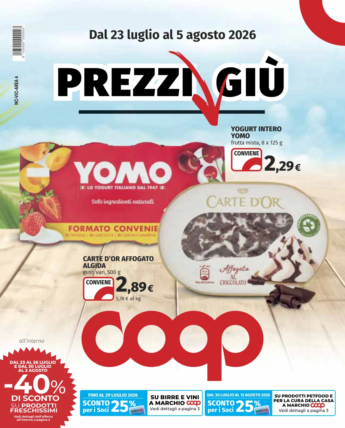 Volantino coop a TORTONA