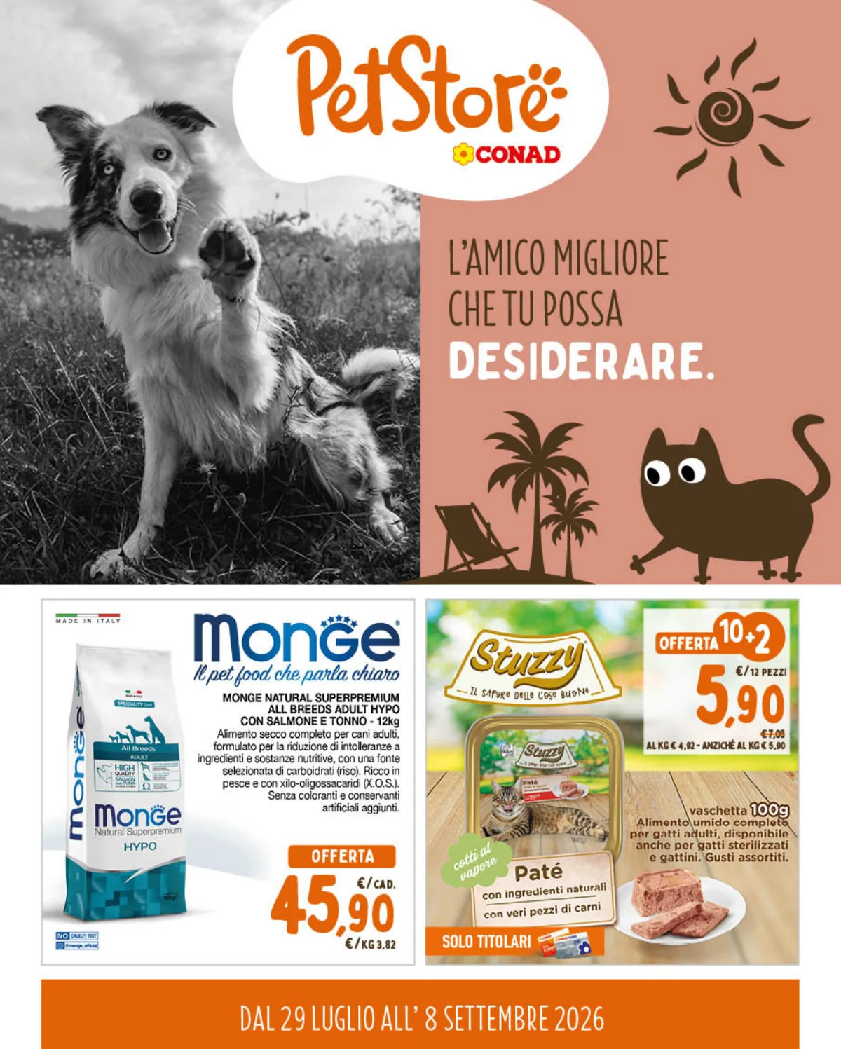 Volantino Pet Store Conad a Perugia