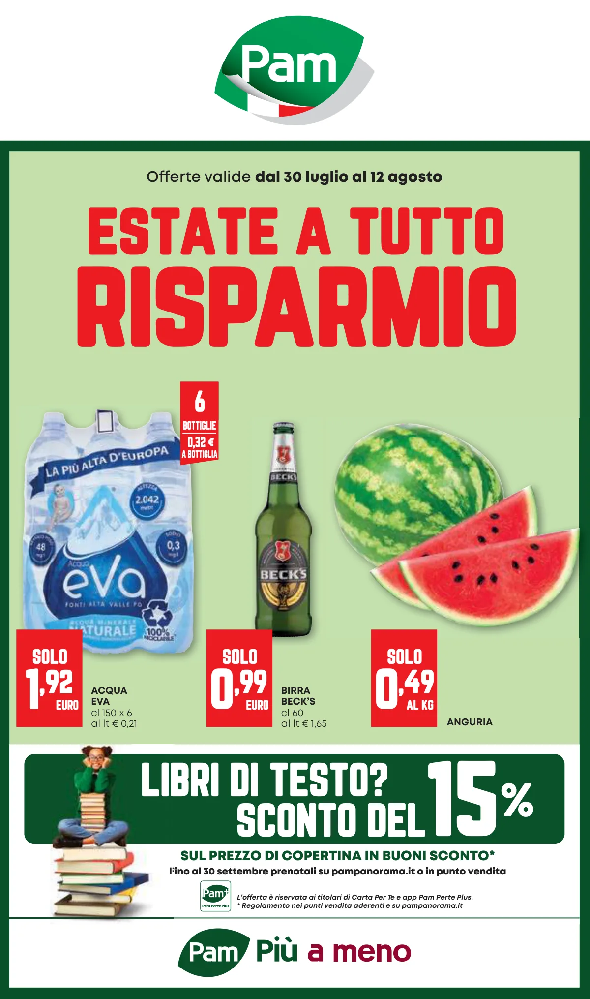 Volantino pam a Milano