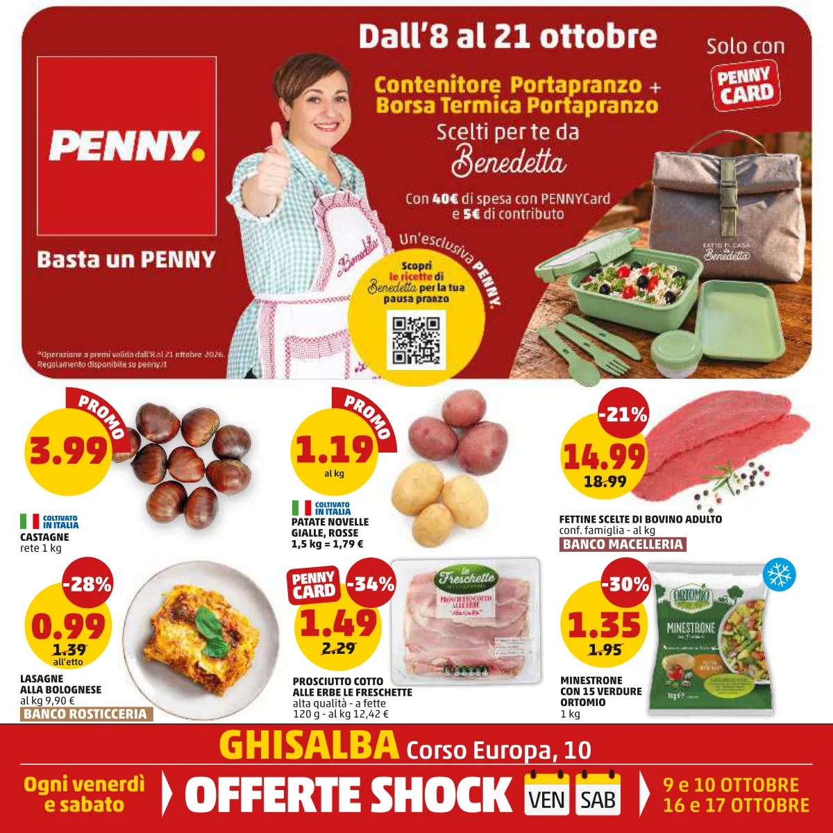 Copertina volantino penny market