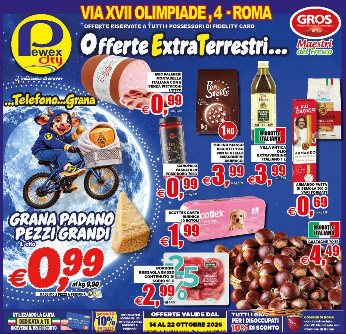 Volantino pewex-city