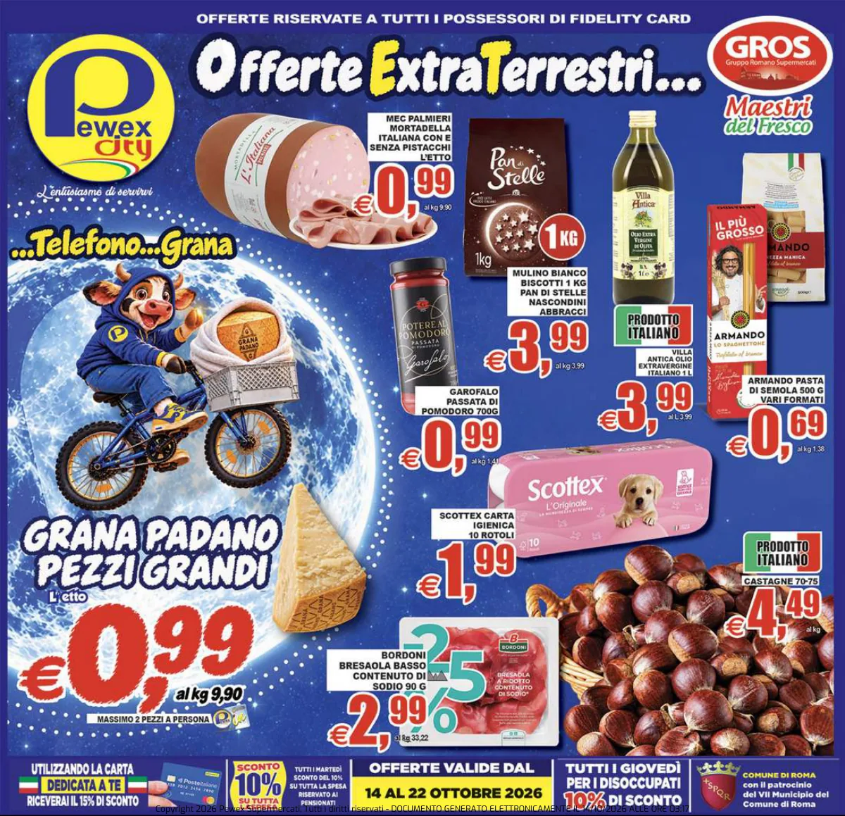 Volantino pewex-city
