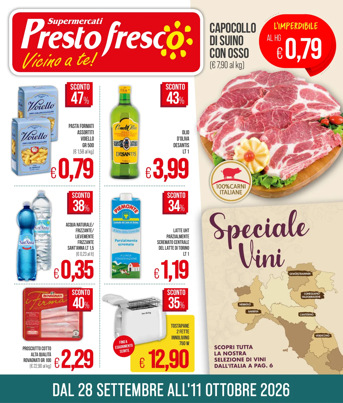 Volantino presto-fresco