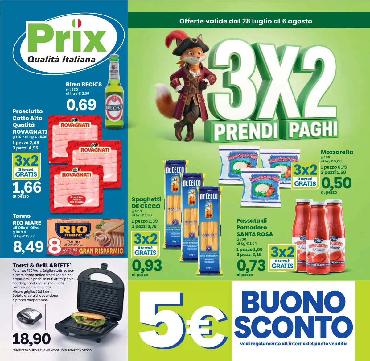 Volantino Prix a VENEZIA