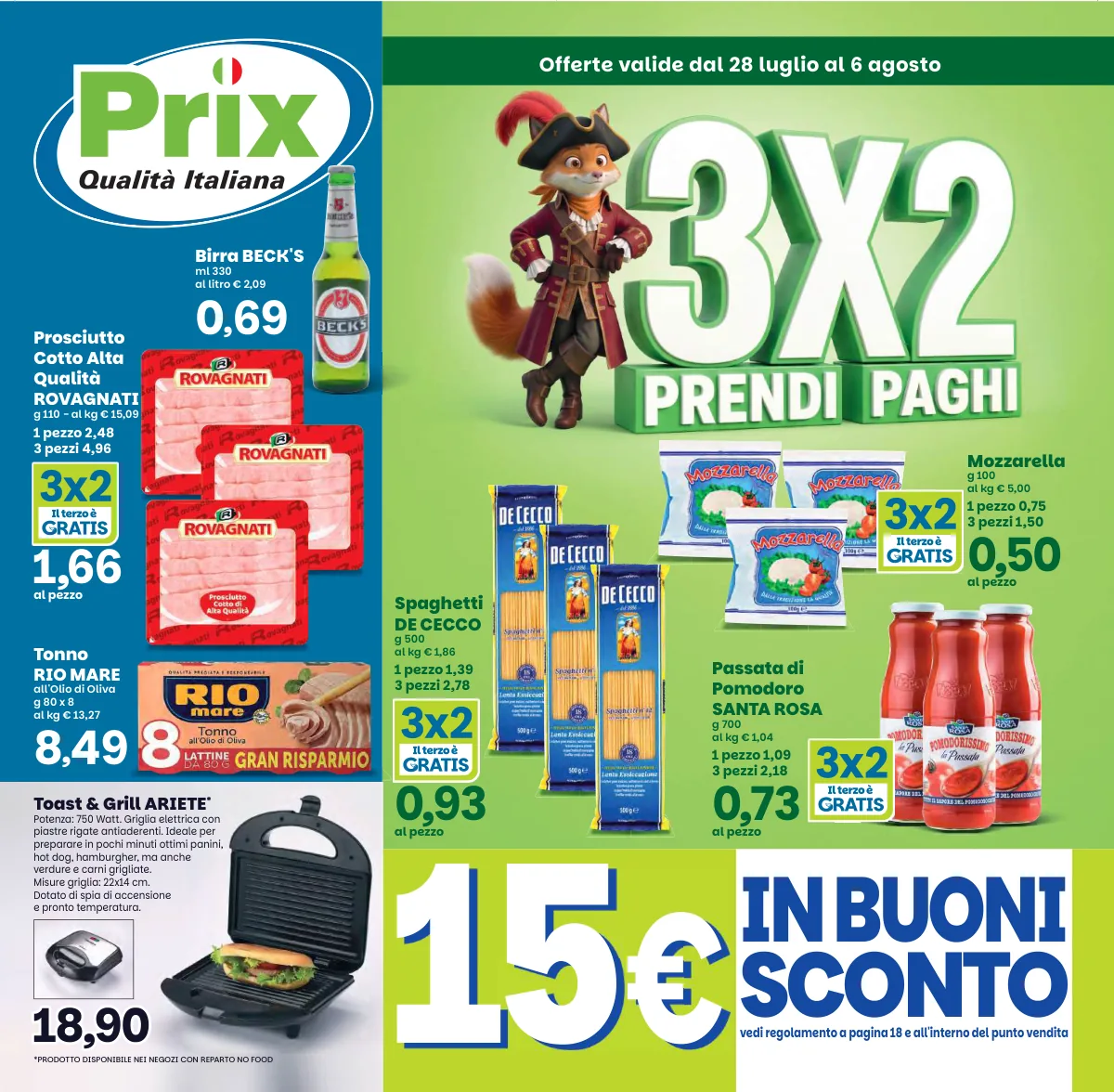 Volantino Prix a ALBIGNASEGO