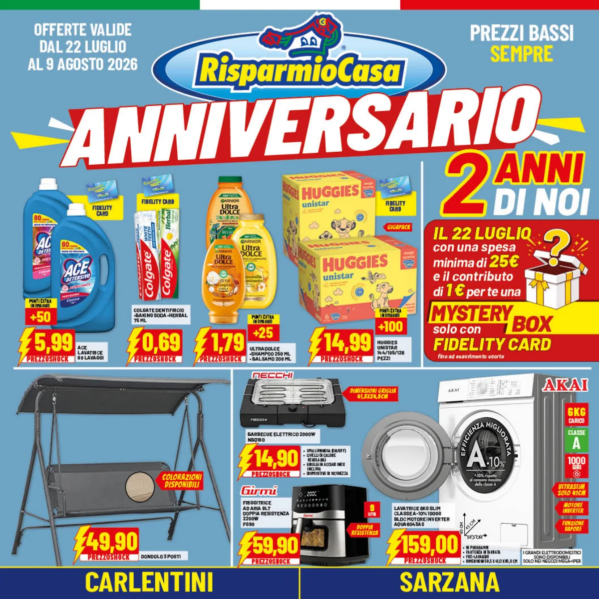 Volantino risparmiocasa a Sarzana